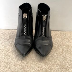 Zara Booties - Black, gently used booties. Size 8!